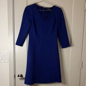 Ralph Lauren Deep Blue Long Sleeve Dress